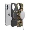 image:imageCasely iPhone 17 Case  Kiwi Kiss  Matcha Green Shimmer  Bold Protective Design  MagSafe Compatible DesignBook Nook  Floral Library