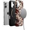 image:imageCasely iPhone 17 Case  Kiwi Kiss  Matcha Green Shimmer  Bold Protective Design  MagSafe Compatible DesignCowgirl Envy  Cow Print