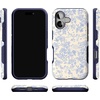 image:imageCasely iPhone 17 Case  Kiwi Kiss  Matcha Green Shimmer  Bold Protective Design  MagSafe Compatible DesignCupids Canvas  Periwinkle Floral