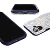 image:imageCasely iPhone 17 Case  Kiwi Kiss  Matcha Green Shimmer  Bold Protective Design  MagSafe Compatible DesignCupids Canvas  Periwinkle Floral