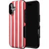 image:imageCasely iPhone 17 Case  Kiwi Kiss  Matcha Green Shimmer  Bold Protective Design  MagSafe Compatible DesignEast Coast Summer  Red Stripes