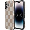 image:imageCasely iPhone 17 Case  Kiwi Kiss  Matcha Green Shimmer  Bold Protective Design  MagSafe Compatible DesignFit Check  Neutral Checkerboard