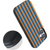 image:imageCasely iPhone 17 Case  Kiwi Kiss  Matcha Green Shimmer  Bold Protective Design  MagSafe Compatible DesignGo New York  Blue  Orange Stripes