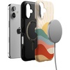 image:imageCasely iPhone 17 Case  Kiwi Kiss  Matcha Green Shimmer  Bold Protective Design  MagSafe Compatible DesignHere Comes the Sun  Colorblock Sunset