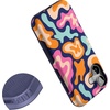 image:imageCasely iPhone 17 Case  Kiwi Kiss  Matcha Green Shimmer  Bold Protective Design  MagSafe Compatible DesignMidnight Color Splash  Abstract Retro