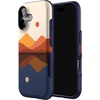 image:imageCasely iPhone 17 Case  Kiwi Kiss  Matcha Green Shimmer  Bold Protective Design  MagSafe Compatible DesignOpposites Attract  Day  Night Mountains