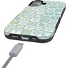 image:imageCasely iPhone 17 Case  Kiwi Kiss  Matcha Green Shimmer  Bold Protective Design  MagSafe Compatible DesignPura Vida  Coastal Checkers