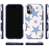 image:imageCasely iPhone 17 Case  Kiwi Kiss  Matcha Green Shimmer  Bold Protective Design  MagSafe Compatible DesignStars Align  Blue  White Stars