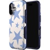 image:imageCasely iPhone 17 Case  Kiwi Kiss  Matcha Green Shimmer  Bold Protective Design  MagSafe Compatible DesignStars Align  Blue  White Stars