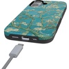 image:imageCasely iPhone 17 Case  Kiwi Kiss  Matcha Green Shimmer  Bold Protective Design  MagSafe Compatible DesignVan Gogh  Almond Blossom Floral