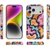 image:imageCasely iPhone 17 Pro Case  Think Pink  Solid Neon Pink  Compatible with MagSafe  Classic Ultra Slim DesignAbstract Retro  Midnight Color Splash