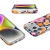 image:imageCasely iPhone 17 Pro Case  Think Pink  Solid Neon Pink  Compatible with MagSafe  Classic Ultra Slim DesignAbstract Retro  Midnight Color Splash