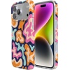image:imageCasely iPhone 17 Pro Case  Think Pink  Solid Neon Pink  Compatible with MagSafe  Classic Ultra Slim DesignAbstract Retro  Midnight Color Splash