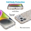 image:imageCasely iPhone 17 Pro Case  Think Pink  Solid Neon Pink  Compatible with MagSafe  Classic Ultra Slim DesignBeige Garden  Neutral Floral