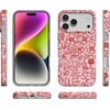 image:imageCasely iPhone 17 Pro Case  Think Pink  Solid Neon Pink  Compatible with MagSafe  Classic Ultra Slim DesignBlush Garden  Floral Doodle