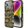image:imageCasely iPhone 17 Pro Case  Think Pink  Solid Neon Pink  Compatible with MagSafe  Classic Ultra Slim DesignBook Nook  Floral Library
