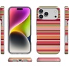 image:imageCasely iPhone 17 Pro Case  Think Pink  Solid Neon Pink  Compatible with MagSafe  Classic Ultra Slim DesignCitrus Stripes  Poolside Print
