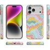 image:imageCasely iPhone 17 Pro Case  Think Pink  Solid Neon Pink  Compatible with MagSafe  Classic Ultra Slim DesignColor Me Happy  Doodle Colorblock