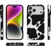 image:imageCasely iPhone 17 Pro Case  Think Pink  Solid Neon Pink  Compatible with MagSafe  Classic Ultra Slim DesignCow Print  Current MOOd