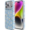 image:imageCasely iPhone 17 Pro Case  Think Pink  Solid Neon Pink  Compatible with MagSafe  Classic Ultra Slim DesignDaisy Daydream  Baby Blue Floral
