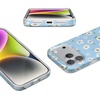 image:imageCasely iPhone 17 Pro Case  Think Pink  Solid Neon Pink  Compatible with MagSafe  Classic Ultra Slim DesignDaisy Daydream  Baby Blue Floral