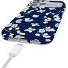 image:imageCasely iPhone 17 Pro Case  Think Pink  Solid Neon Pink  Compatible with MagSafe  Classic Ultra Slim DesignFloral Forest  Navy Cherry Blossom Floral