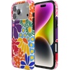 image:imageCasely iPhone 17 Pro Case  Think Pink  Solid Neon Pink  Compatible with MagSafe  Classic Ultra Slim DesignFlower Patch  MultiColor Floral