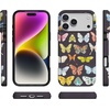 image:imageCasely iPhone 17 Pro Case  Think Pink  Solid Neon Pink  Compatible with MagSafe  Classic Ultra Slim DesignMidnight Monarch  Jenna Palek x Casely