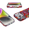 image:imageCasely iPhone 17 Pro Case  Think Pink  Solid Neon Pink  Compatible with MagSafe  Classic Ultra Slim DesignPainted Flowers  Frida Kahlo Floral