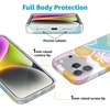 image:imageCasely iPhone 17 Pro Case  Think Pink  Solid Neon Pink  Compatible with MagSafe  Classic Ultra Slim DesignPura Vida  Tropical Dreams
