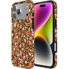 image:imageCasely iPhone 17 Pro Case  Think Pink  Solid Neon Pink  Compatible with MagSafe  Classic Ultra Slim DesignRustic Roses  Boho Bouquet