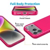 image:imageCasely iPhone 17 Pro Case  Think Pink  Solid Neon Pink  Compatible with MagSafe  Classic Ultra Slim DesignThink Pink  Solid Neon Pink
