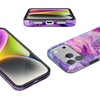 image:imageCasely iPhone 17 Pro Case  Think Pink  Solid Neon Pink  Compatible with MagSafe  Classic Ultra Slim DesignTie Dying Over You  Purple Marble