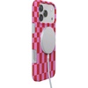 image:imageCasely iPhone 17 Pro Case  Think Pink  Solid Neon Pink  Compatible with MagSafe  Classic Ultra Slim DesignVibe Check  Pink Checkerboard