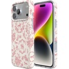 image:imageCasely iPhone 17 Pro Case  Think Pink  Solid Neon Pink  Compatible with MagSafe  Classic Ultra Slim DesignWestern Bloom  Jenna Palek x Casely