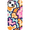 Midnight Color Splash | Abstract Retro