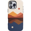 Day Night Colorblock Mountains Opposites Attract