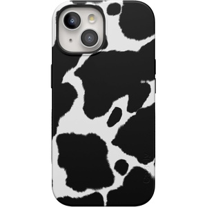 image:imageCasely iPhone 15 Plus Case  Into the Wild  White Snow Leopard  Bold Protective Design  MagSafe Compatible DesignCurrent MOOd  Cow Print