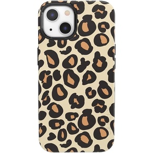 image:imageCasely iPhone 15 Plus Case  Into the Wild  White Snow Leopard  Bold Protective Design  MagSafe Compatible DesignInto the Wild  Leopard Print