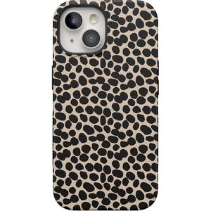 image:imageCasely iPhone 15 Plus Case  Into the Wild  White Snow Leopard  Bold Protective Design  MagSafe Compatible DesignLost in Spots  Cheetah Print