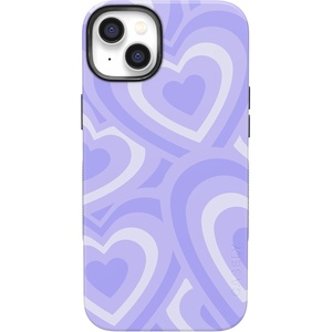 image:imageCasely iPhone 15 Plus Case  Into the Wild  White Snow Leopard  Bold Protective Design  MagSafe Compatible DesignLove Song  Lavender Heart