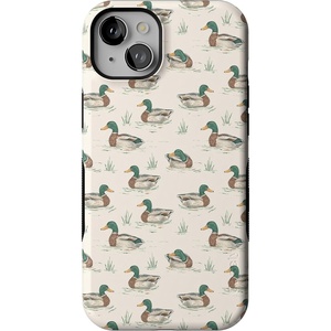 image:imageCasely iPhone 15 Plus Case  Into the Wild  White Snow Leopard  Bold Protective Design  MagSafe Compatible DesignThe Boyfriend Collection  Mallard  Co