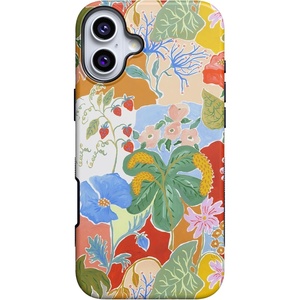 image:imageCasely iPhone 16 Case  The Boyfriend Collection  Forest Green  Bold Protective Design  Compatible with MagSafeBotanical Blooms