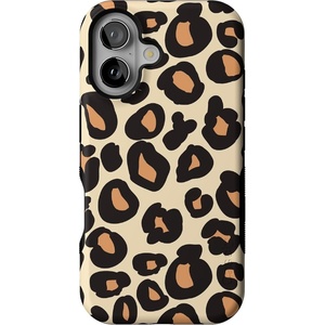 image:imageCasely iPhone 16 Case  The Boyfriend Collection  Forest Green  Bold Protective Design  Compatible with MagSafeInto the Wild  Leopard Print