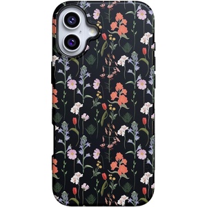 image:imageCasely iPhone 16 Case  The Boyfriend Collection  Forest Green  Bold Protective Design  Compatible with MagSafeSecret Garden  Mixed Floral