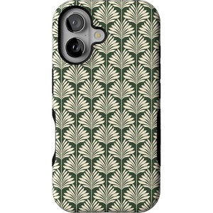 image:imageCasely iPhone 16 Case  The Boyfriend Collection  Forest Green  Bold Protective Design  Compatible with MagSafeThe Boyfriend Collection  Cabana Nights