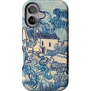 image:imageCasely iPhone 16 Case  The Boyfriend Collection  Forest Green  Bold Protective Design  Compatible with MagSafeVan Gogh  Landscape With Houses