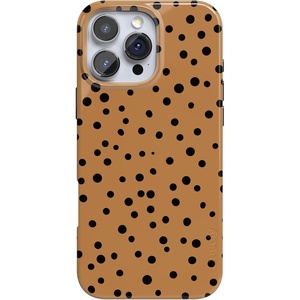 image:imageCasely iPhone 16 Pro Case  Mystic Moss  Green Enchanted Shimmer  Compatible with MagSafe  Classic Ultra Slim DesignSpot On  Dotted Animal Print