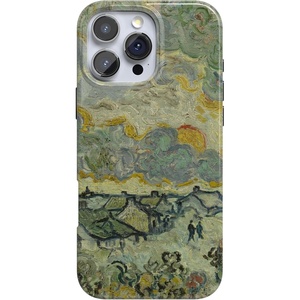 image:imageCasely iPhone 16 Pro Case  Mystic Moss  Green Enchanted Shimmer  Compatible with MagSafe  Classic Ultra Slim DesignVan Gogh  Reminiscence of Vincent