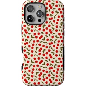 image:imageCasely iPhone 16 Pro Max Case  Night Walk  The Beatles Abbey Road Dual Image  Bold Protective Design  MagSafe Compatible DesignCherry on Top  Red Cherries Floral